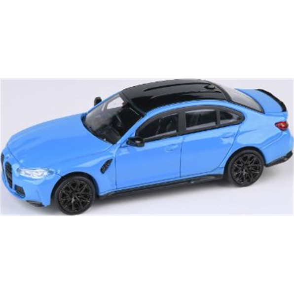 BMW M3 G80 Miami Blue 2020 (RHD)