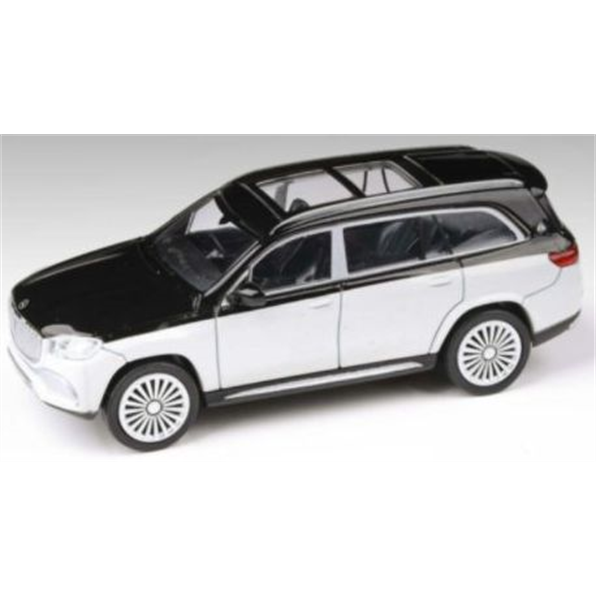 Mercedes Maybach GLS 600 Black over White 2020 (RHD)