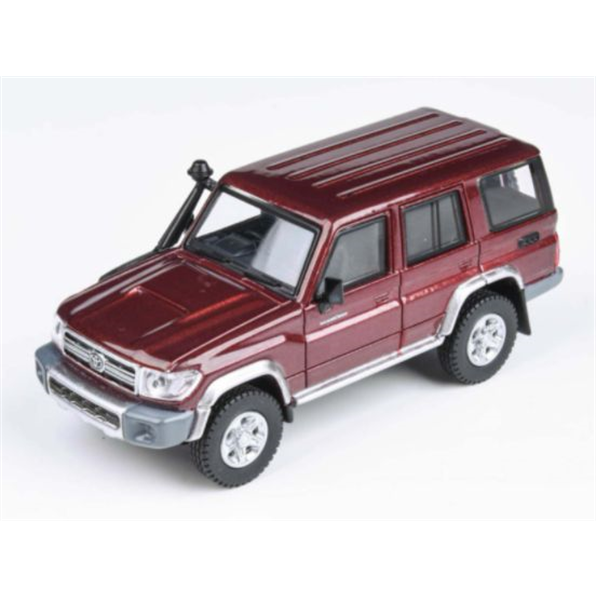 Toyota Land Cruiser 76 Merlot Red (RHD)