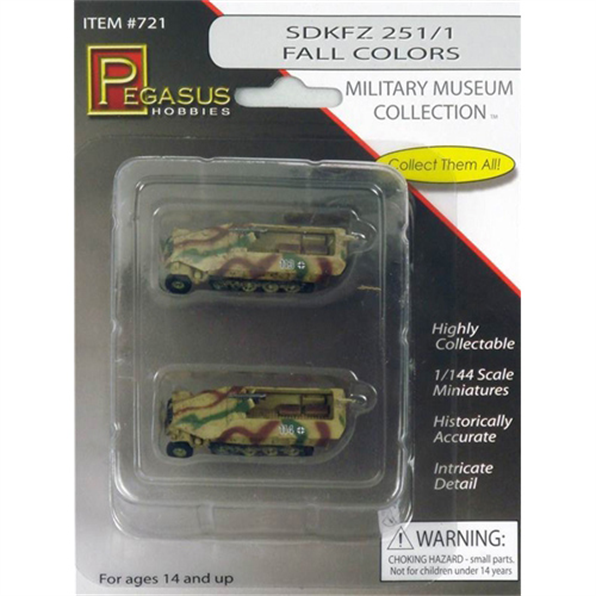 SdKfz 251/1 Fall Colors (x 2)