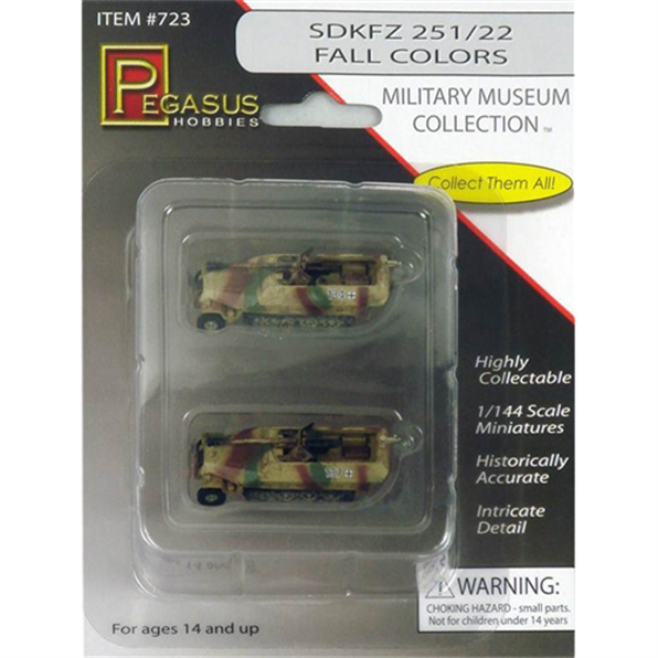 SdKfz 251/22 Fall Colors (x 2)