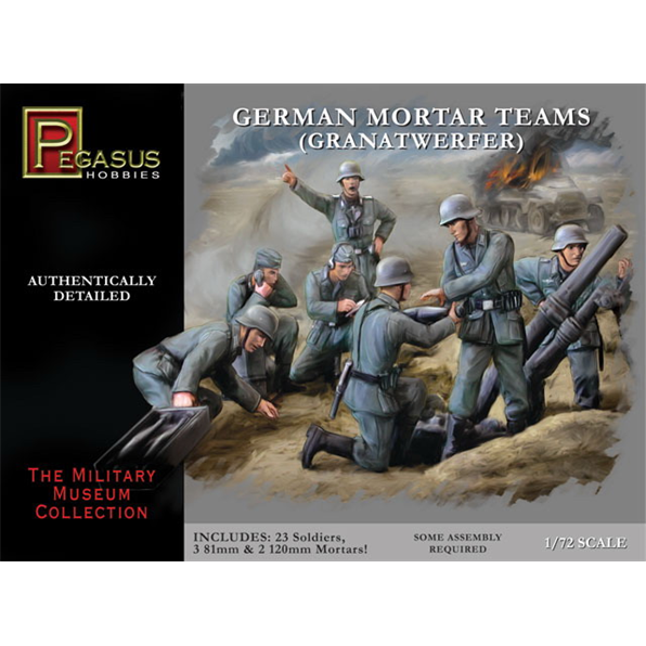 German WWII Mortar Set