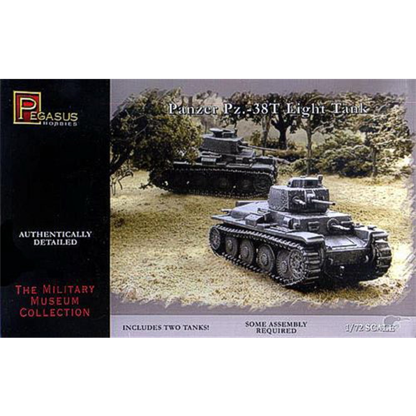 Pz38t German Tanks (2 per box)