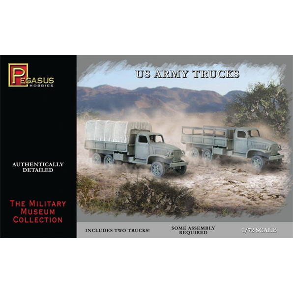 US Army Trucks (2 per box)