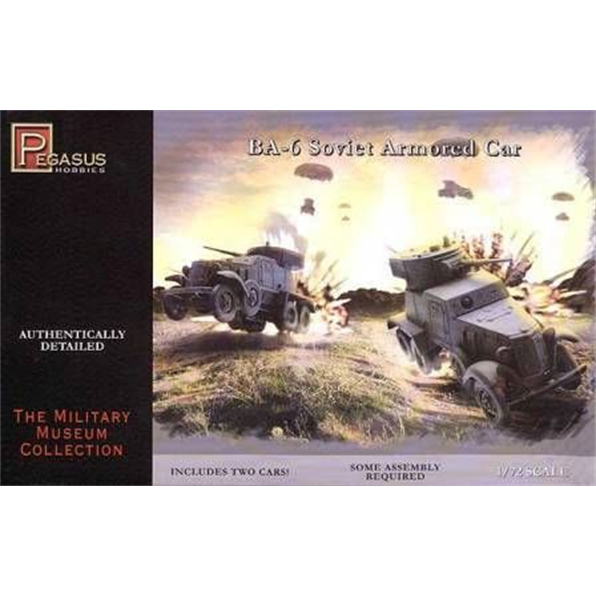 BA-6 Armoured Cars (2 per box)