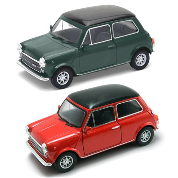 Mini Cooper 1300  (Tray 12pcs) Green and Red assorted