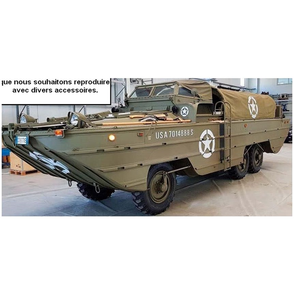 DUKW 353 US Army 1944 w/Accessories