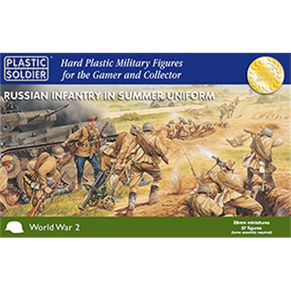 Russian Infantry in Summer Uniform