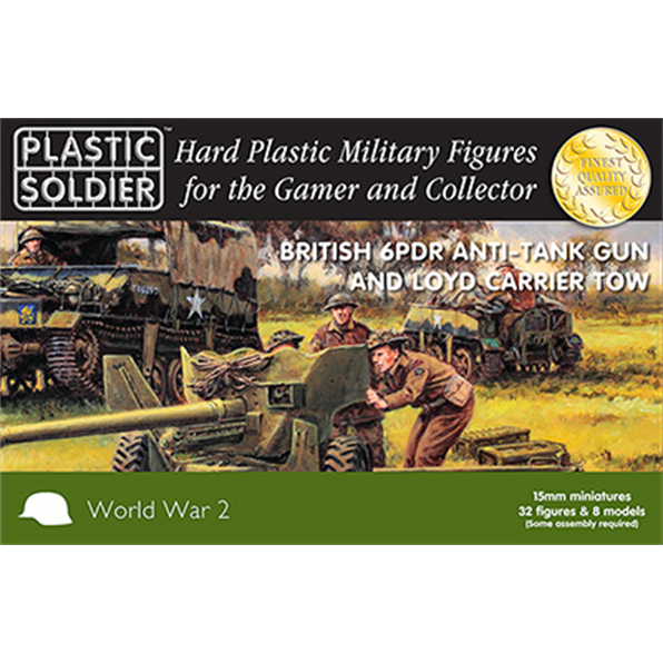 6 pdr and Loyd Carrier
