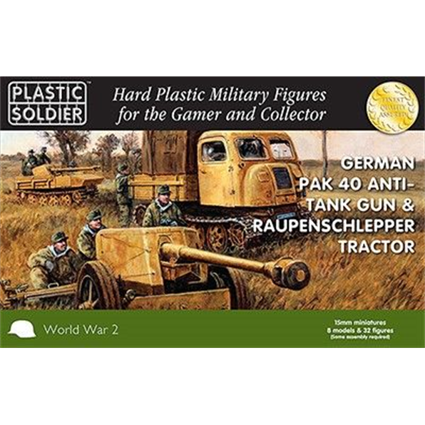 Pak 40 and Raupenschlepper Ost