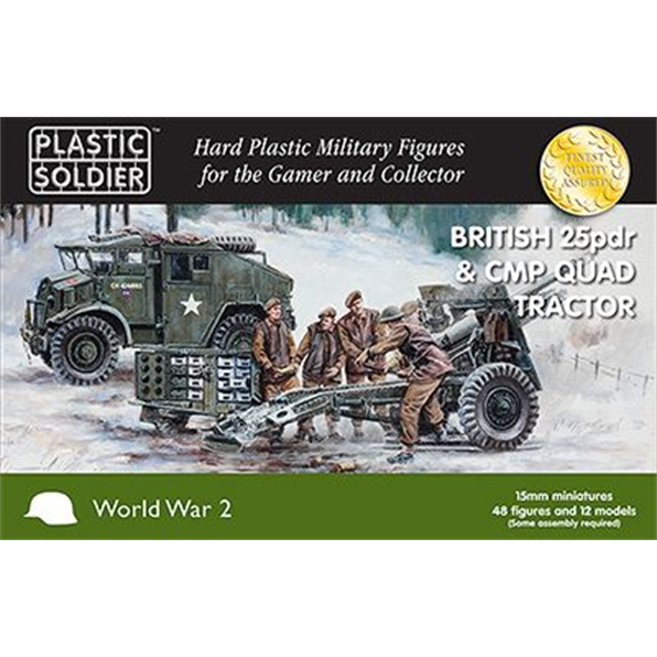 British 25pdr and CMP Quad Tractor