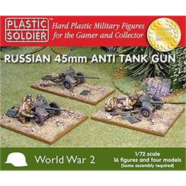 Russian 45mm anti tank gun