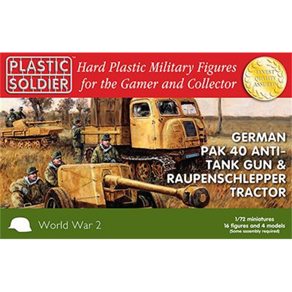 Pak 40 and Raupenschlepper Ost