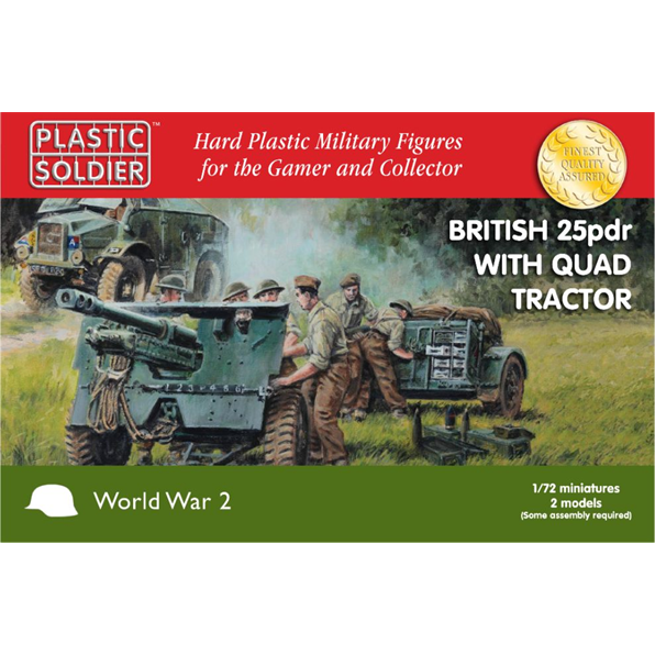 British 25pdr and Morris Quad Tractor