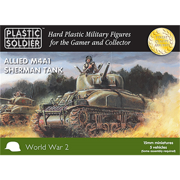 Sherman M4A1 75mmTank (Easy Assembly)