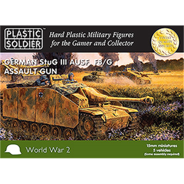 German Stug III F8/G Assault Gun (Easy Assembly)