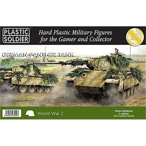 German Panther Tank (Easy Assembly)