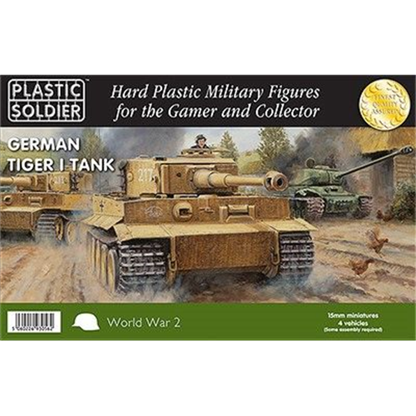 German Tiger I Tank (Easy Assembly)
