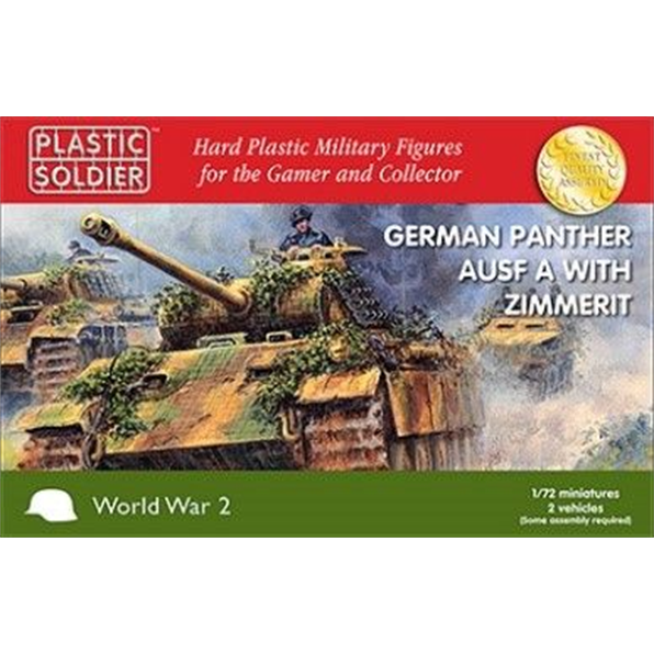 Panther Ausf A with Zimmerit