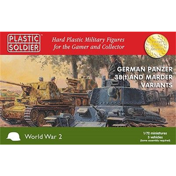 German 38T and Marder Variants