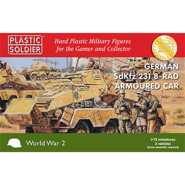 German SdKfz 231 8 Rad Heavy Armoured Car