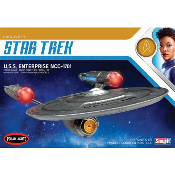 Star Trek Discovery USS Enterprise (SNAP KIT)
