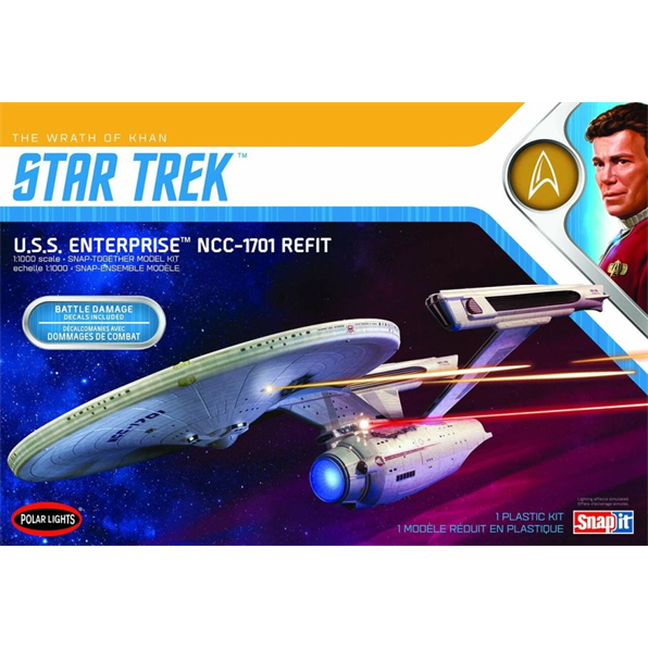 Star Trek U.S.S. Enterprise Refit Wrath of Khan Edition