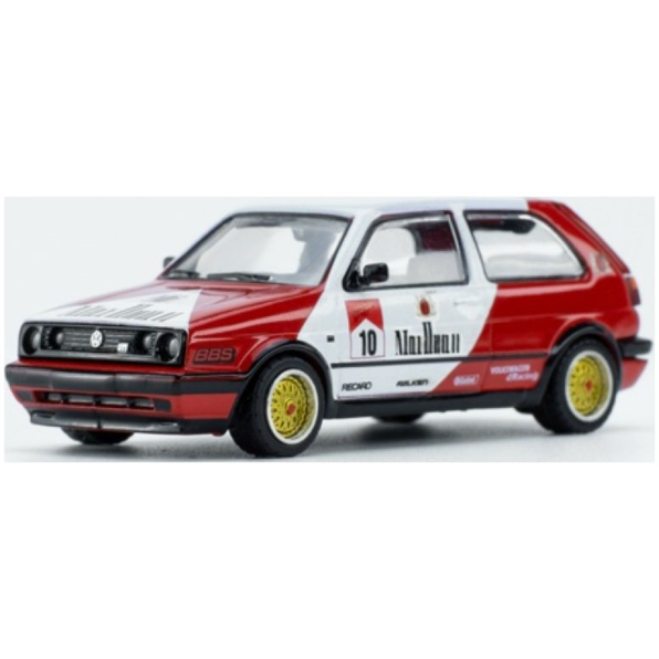 VW Golf MKII Red/White
