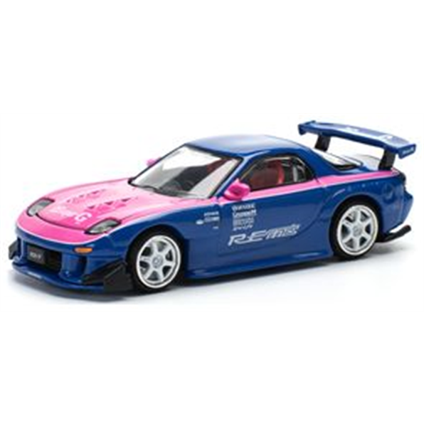 Mazda RX7 RE-Amemiya Blue/Pink