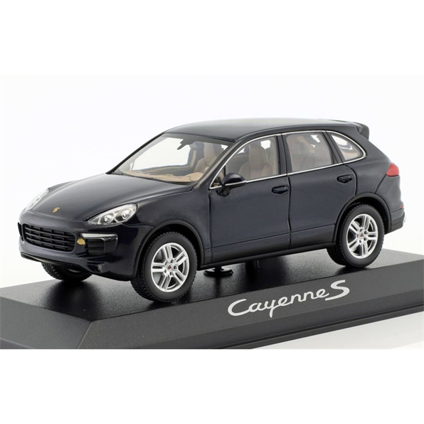 Porsche Cayenne E2 II S (958) 2015 Dark Blue (Minichamps)