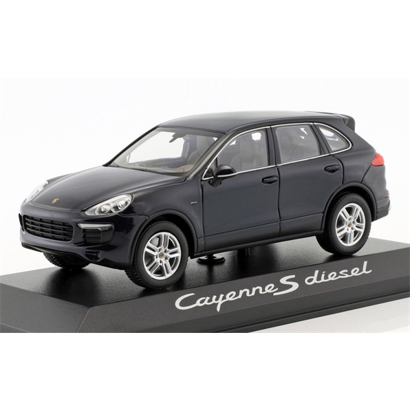 Porsche Cayenne E2 II S (958) Diesel 2015 Dark Blue (Minichamps)