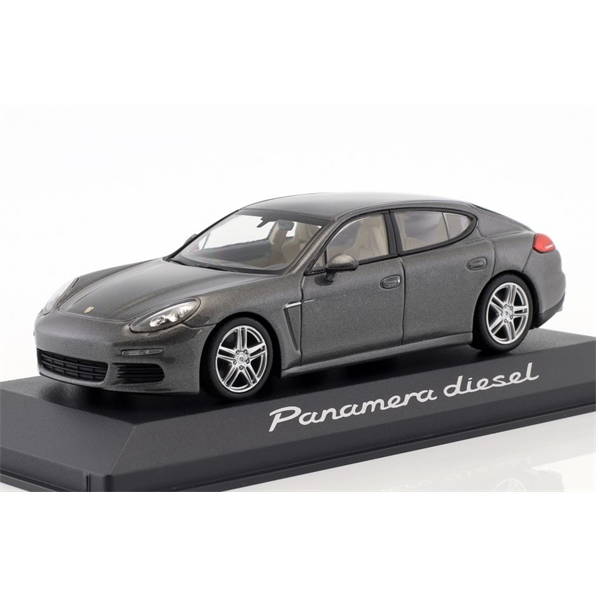 Porsche Panamera Diesel 2014 Agate Grey (Minichamps)