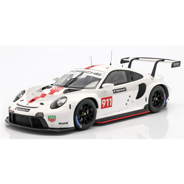 Porsche 911 RSR 2019 #911 White/Grey/Red /Black