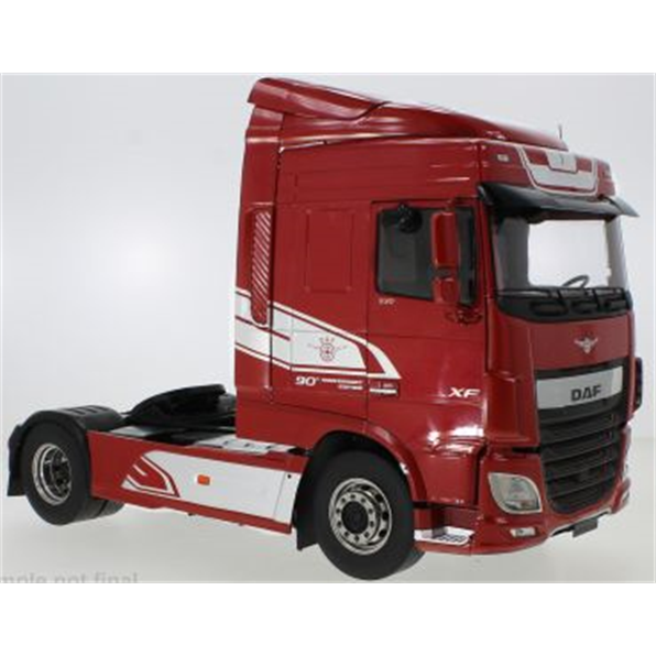 DAF XF Space Cab Metallic Red 2018