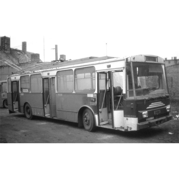 Skoda 14tr Trolleybus, wh/grn, Eberswalde