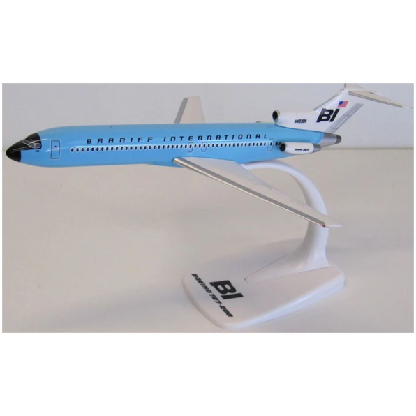 Boeing B727-200 Braniff Blue