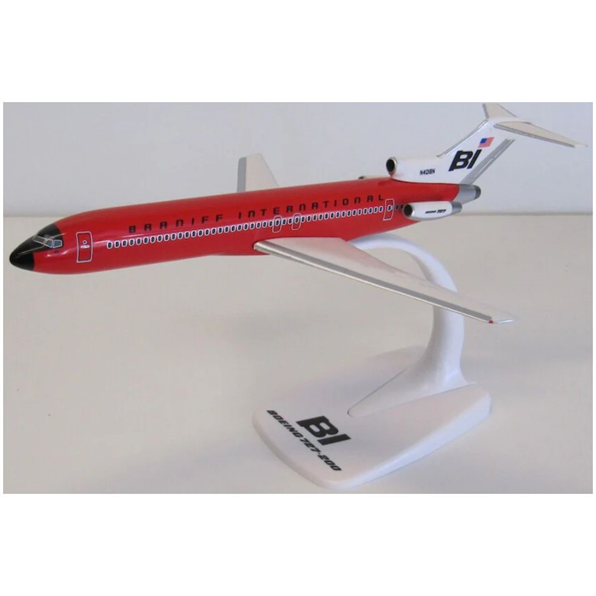 Boeing B727-200 Braniff Red