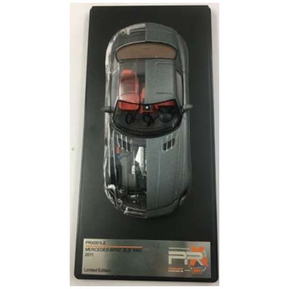 Mercedes Benz SLS AMG Half Transparent and Matt Grey w/Red Interior 2011