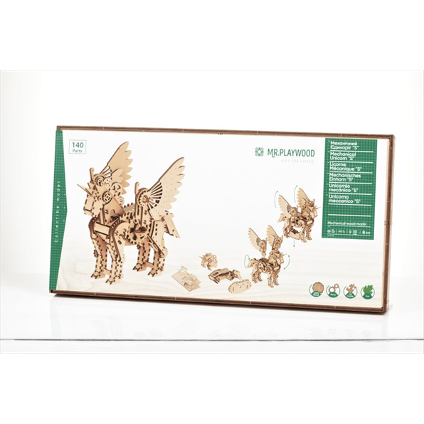 Mechanical Unicorn (Small) (140 Pieces) (245x170x230mm)