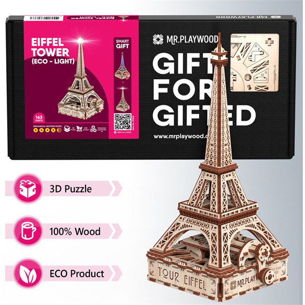 Eiffel Tower (Eco - light) - 163Pcs