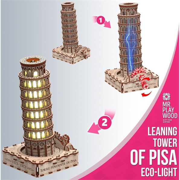 Leaning Tower of Pisa (Eco - light) - 435P