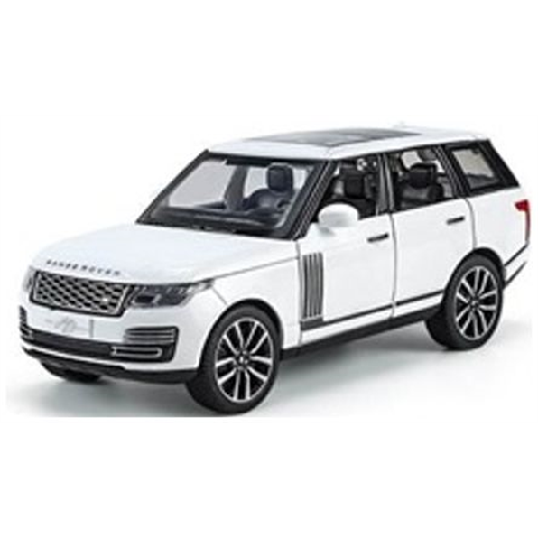 Range Rover 50th Anniversary Version White Opening Parts/Light and Sound