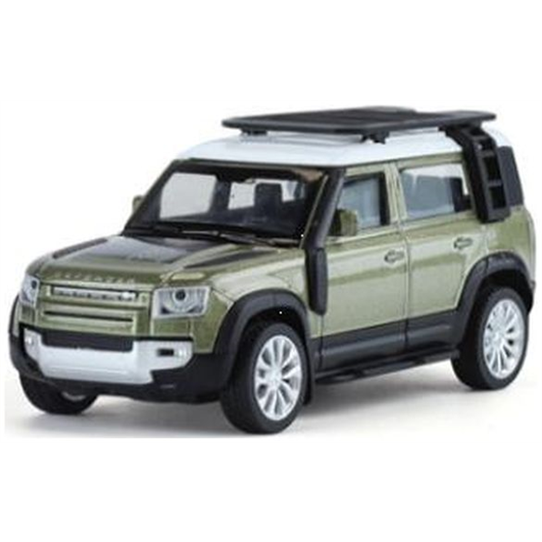 Land Rover Defender 110 Green Opening Parts/Light and Sound -1:32 Q3002A