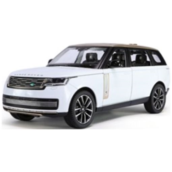 Range Rover SV Version 2022 White Opening Parts/Light and Sound -1:24 Q2005B