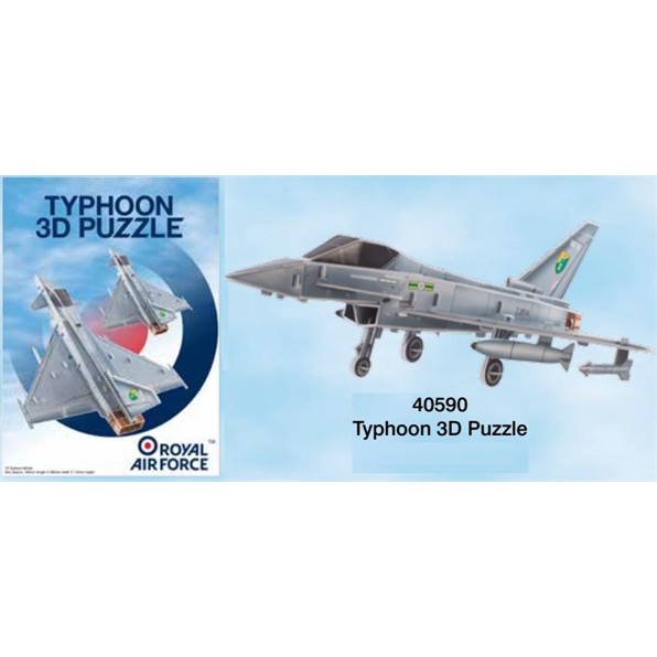 Typhoon Eurofighter 3D Foam Puzzle