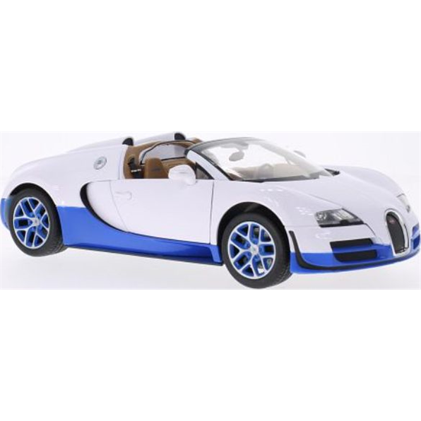 Bugatti Veyron 16.4 Grand Sport Vitesse White/Blue