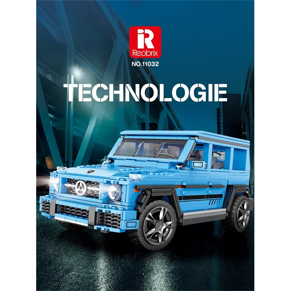 Mercedes AMG G 65 (1,204pcs)