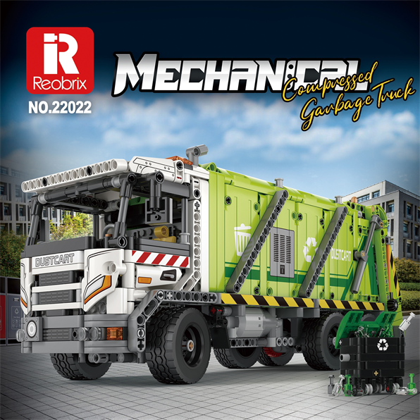 Garbage Truck Remote Control (1,468pcs)