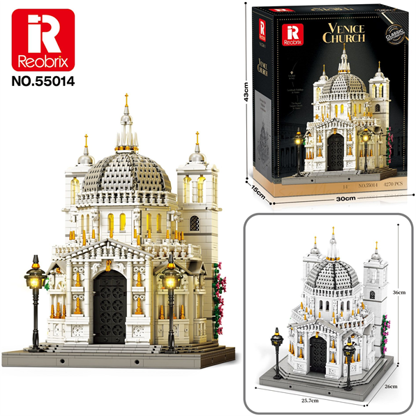 Santa Maria Della Salute Church Venice (4,270pcs)