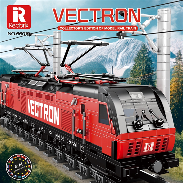 Vectron European Electric Passenger Train (1,889pcs)